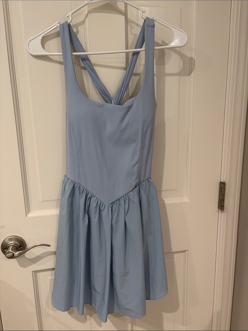 Halara Light Blue Corset dress